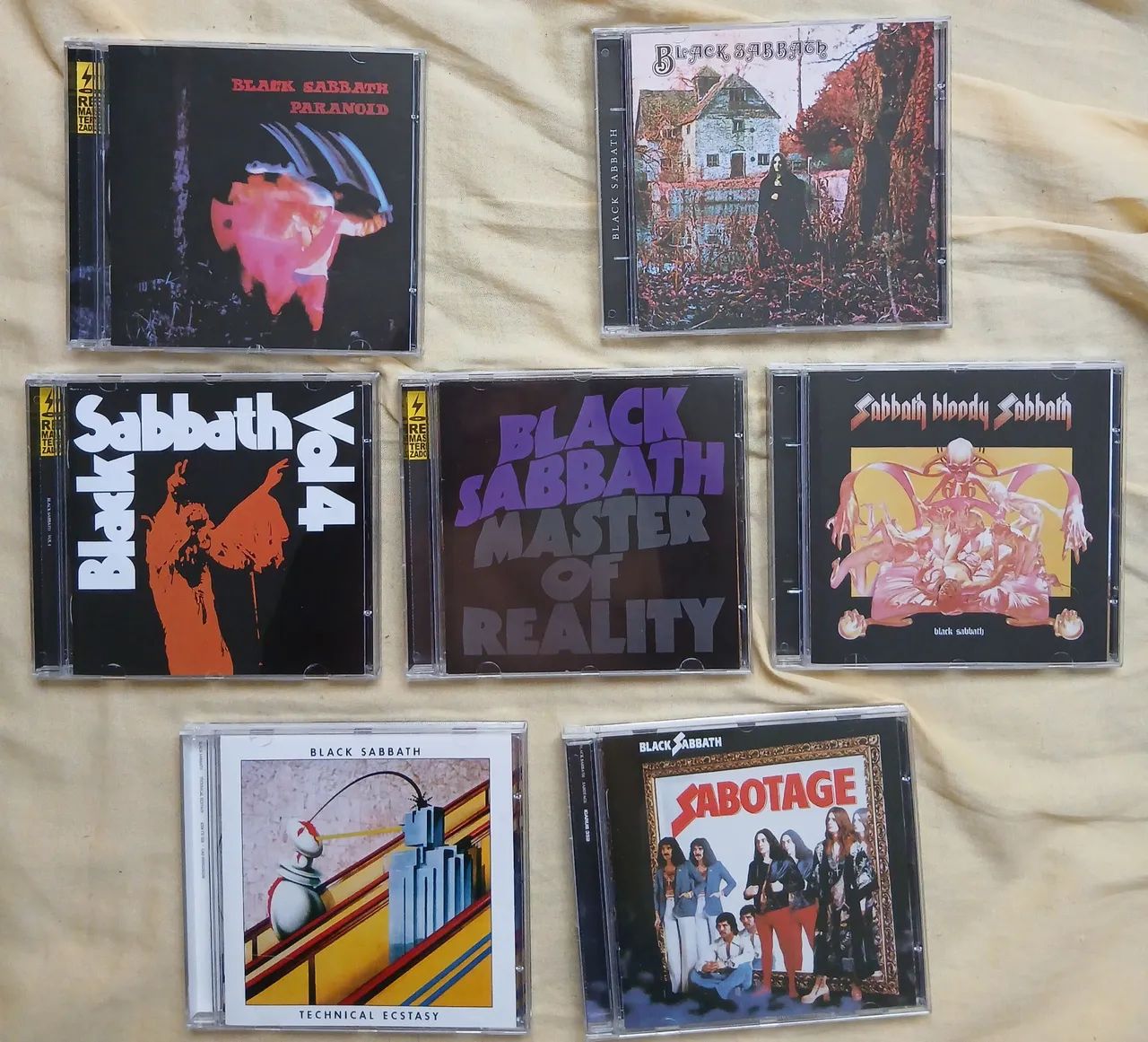  CDs Black Sabbath e outros64290470506883120