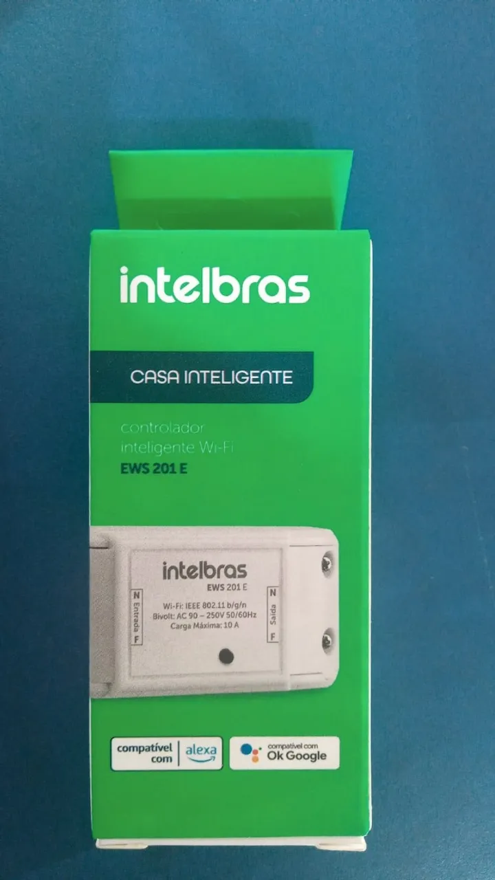 CONTROLADOR INTELIGENTE WI-FI EWS 201 E INTELBRAS NOVO LACRADO FRETE GRÁTIS PARA MACEIÓ