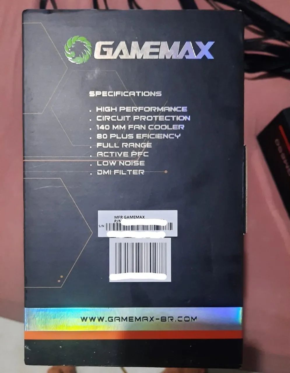 Fonte de Alimentação Gamemax 650w GM650 - Foto 6