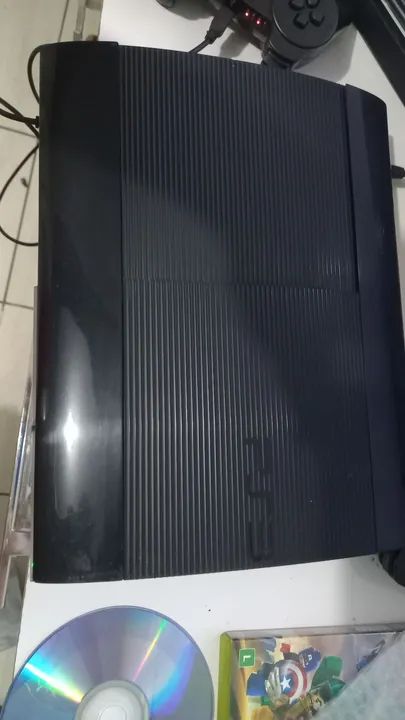 Playstation 3 Super Slim, Com HEN instalado e 100% funcionando!! - Foto 3