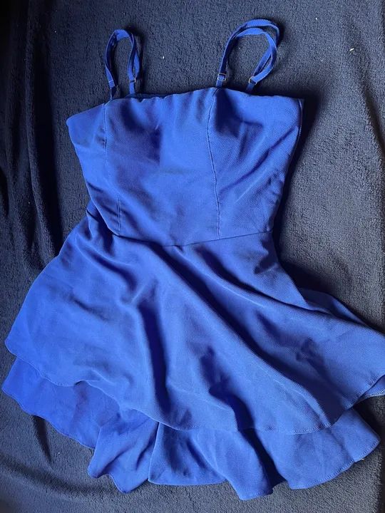 Vestido azul de festa - Foto 3