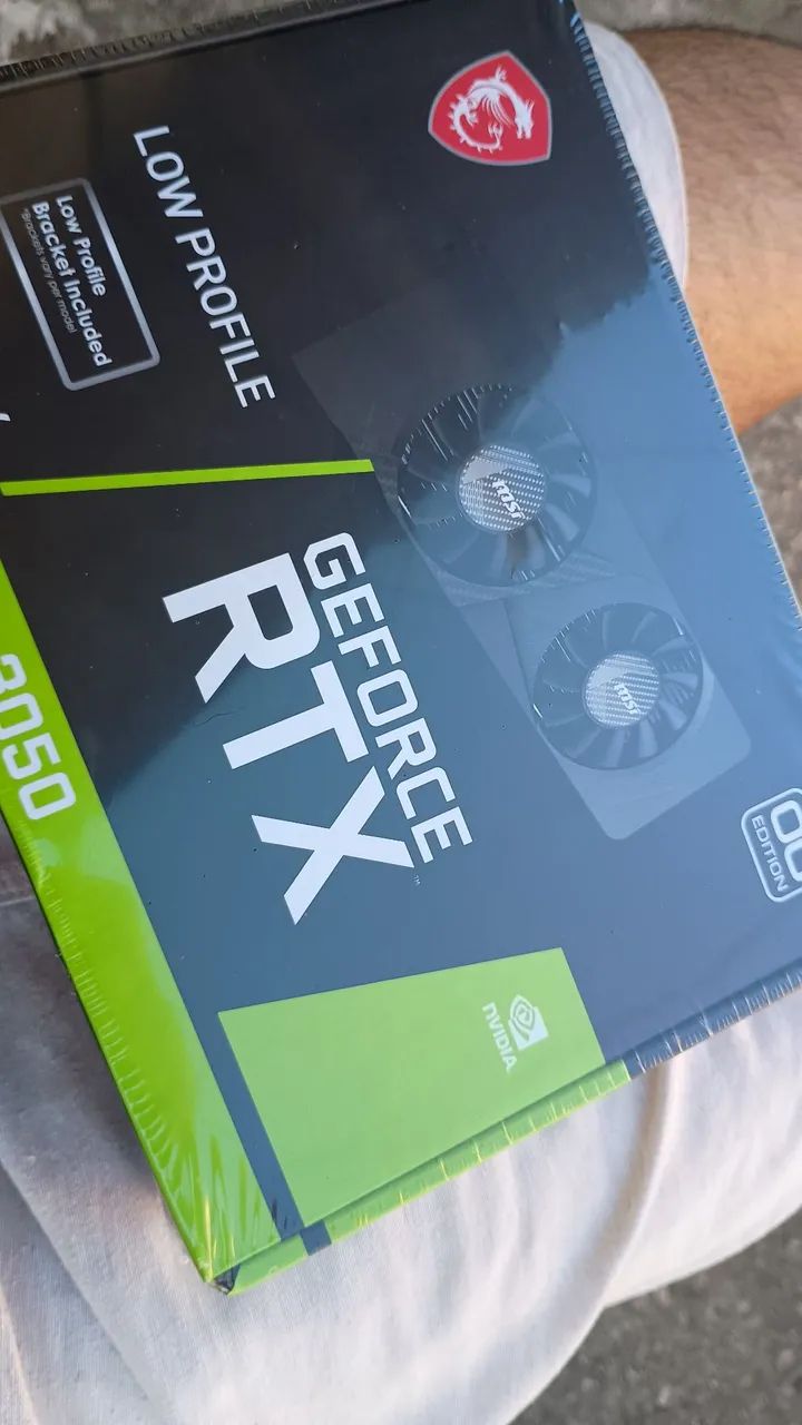 Placa de Vídeo MSI GeForce RTX 3050 Low Profile