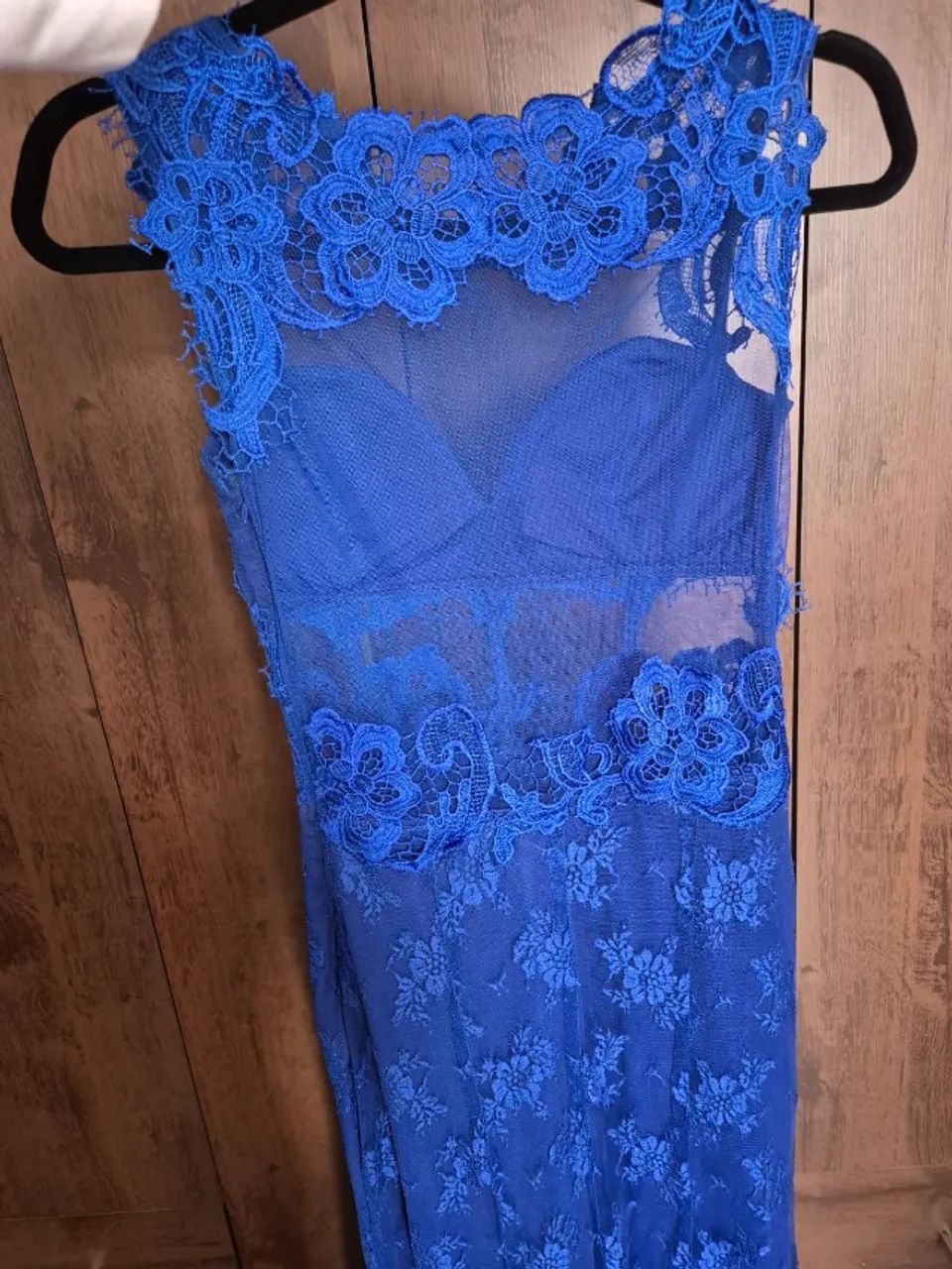 Vestido de Festa Azulão - Foto 3