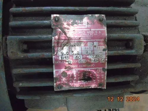 Bomba de agua - motor Weg 3 CV - Foto 4