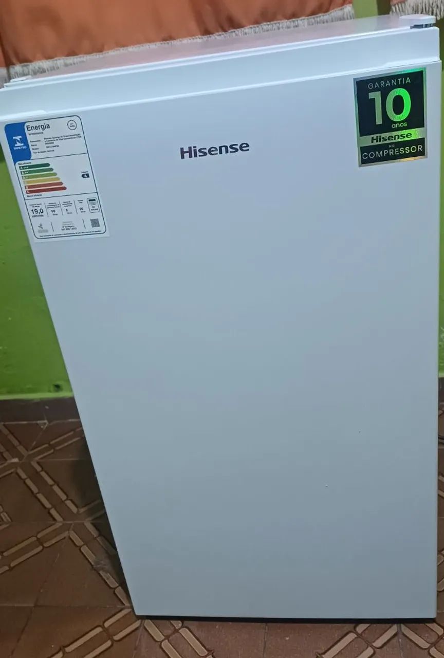 Geladeira/Frigobar Hisense - 10 Anos de Garantia no Compressor - Foto 2