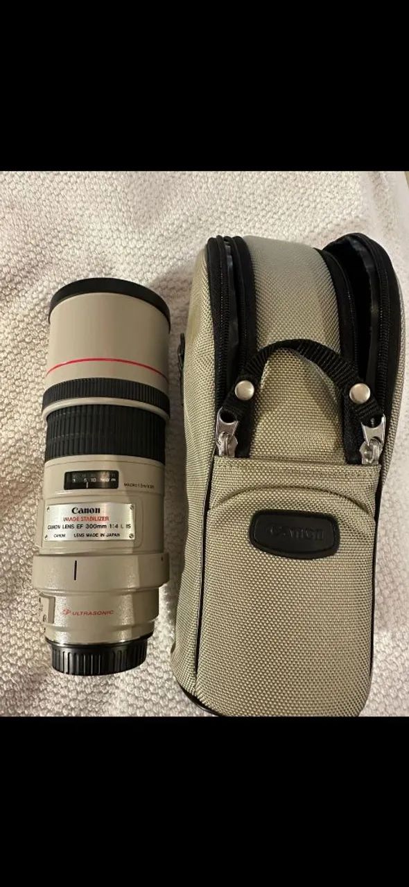 Canon 300mm 1:4 impecável  - Foto 2