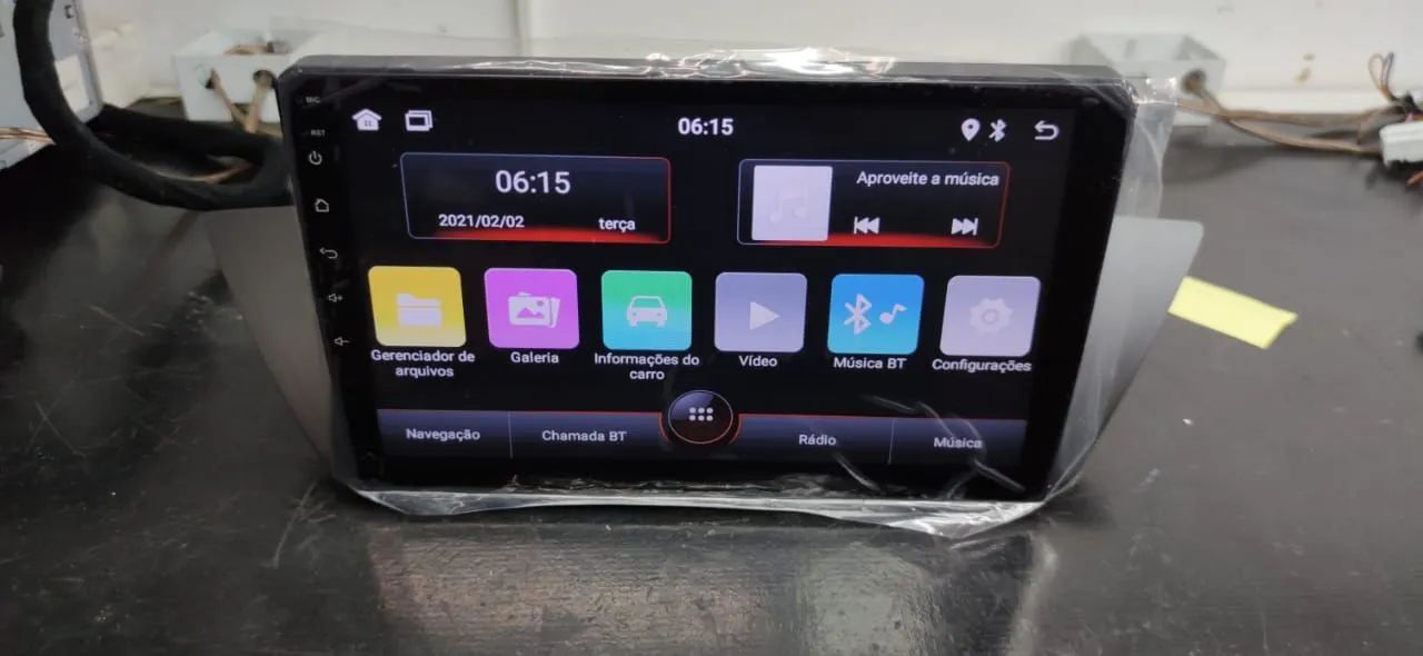 Central Multimídia Android Wintech 4K 9 polegadas - Foto 4