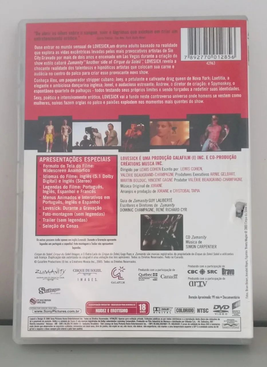 DVD Filme Love Sick Love - Foto 2