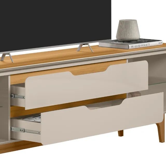 Rack Los Angeles Linea Brasil Tauari/Off White - Entrega Rápida!  - Foto 2