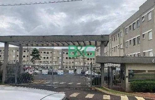 Apartamento com 2 dormitórios à venda, 43 m² por R$ 84.892,14 - Centro - Serrana/SP