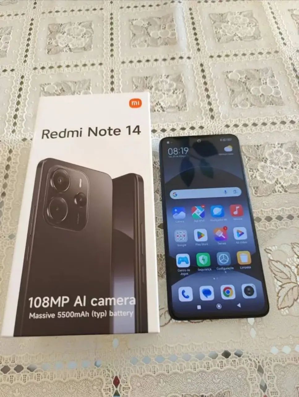 Redmi Note 14, 8+8G ram, 256g memória 