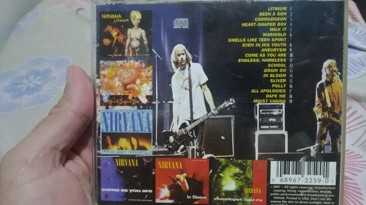 Nirvana cd the singles. Compilado dos singles sem repetições - Foto 4