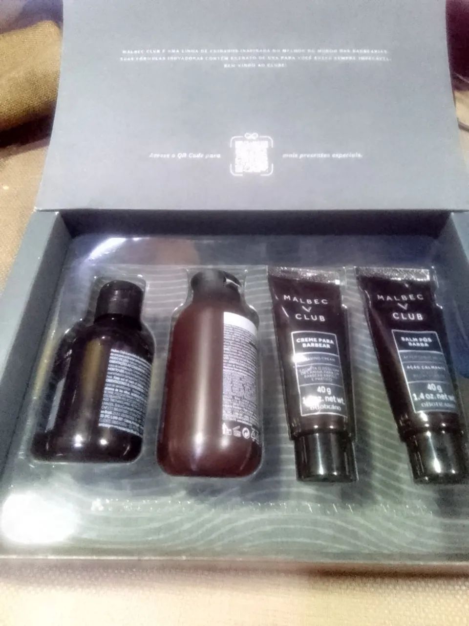 Kit Malbec V Club O Boticário ( caixa com 4 itens)  - Foto 3