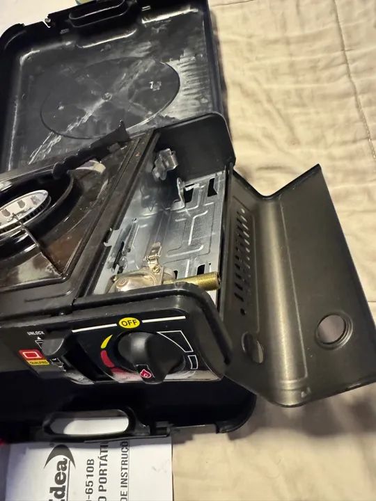 Fogão Fogareiro Portátil a Gás Ideal para Camping - Foto 3