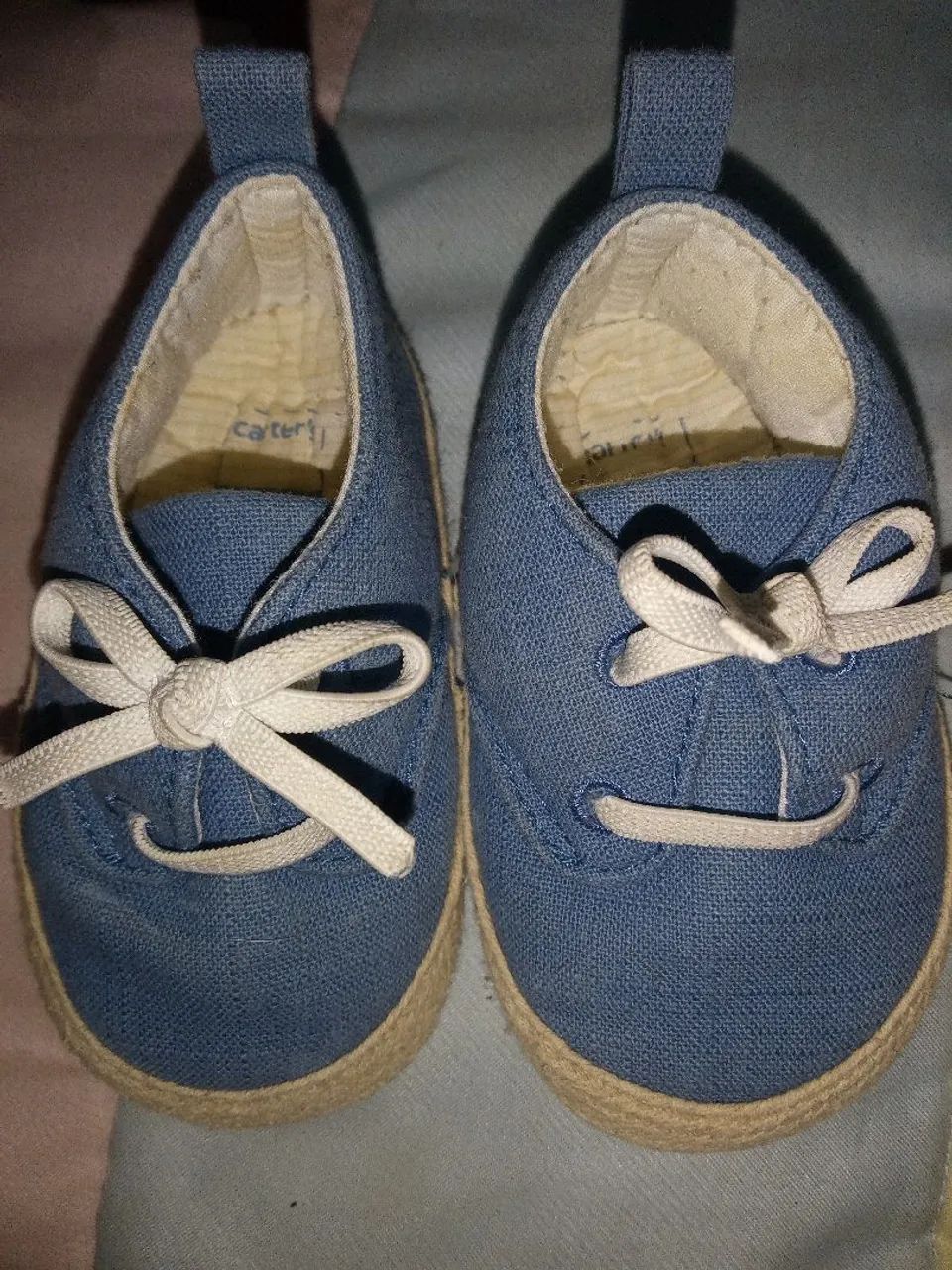 Tênis Carter's Bebê Azul - Tamanho 18