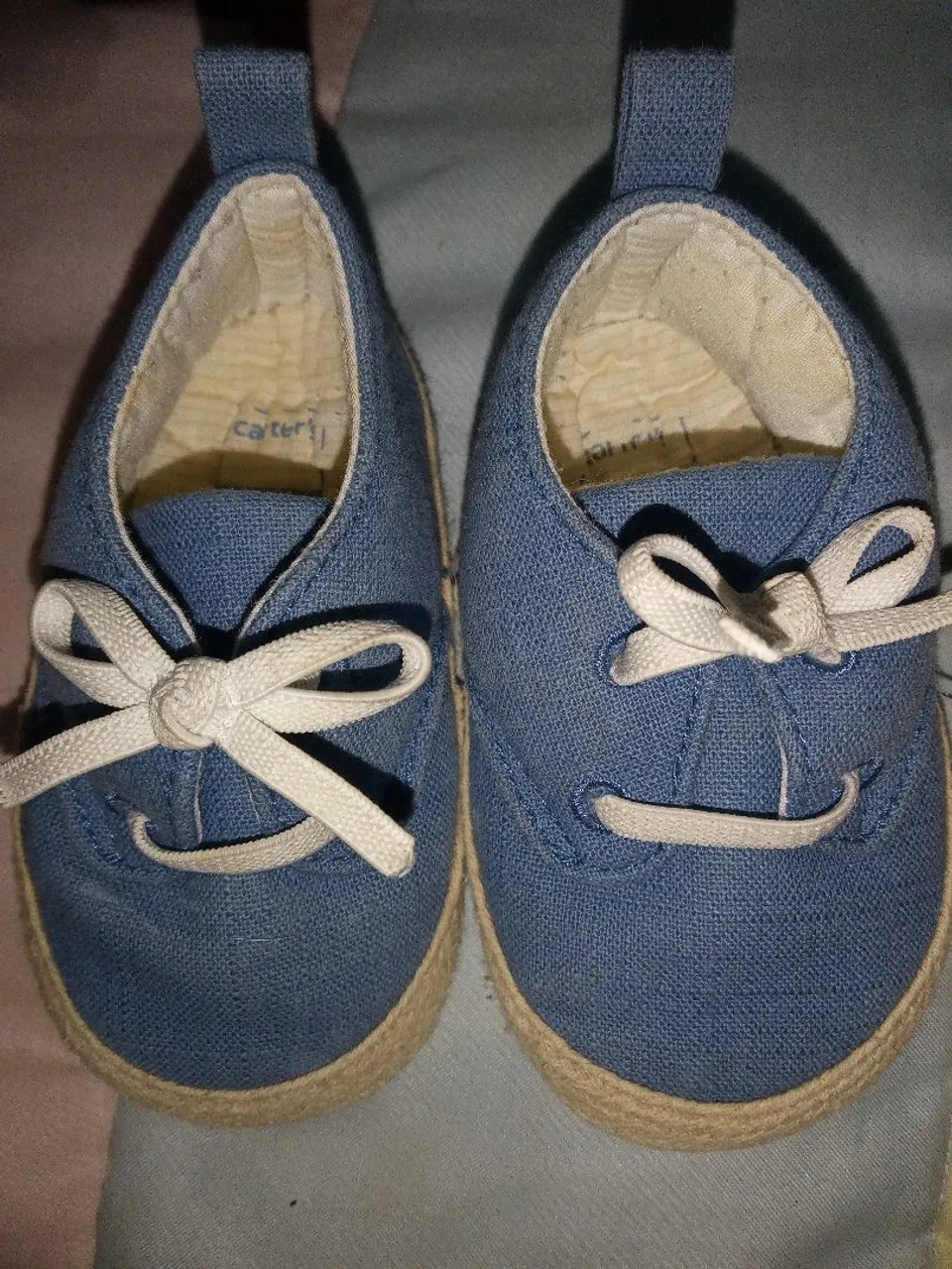 Tênis Carter's Bebê Azul - Tamanho 18