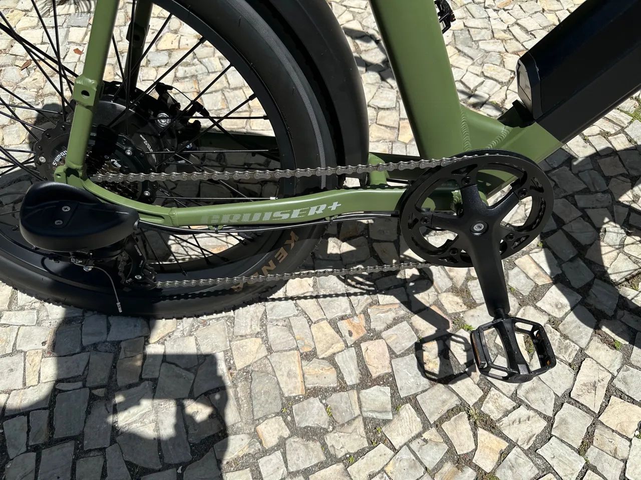 Bicicleta  bike Elétrica Lev  Cruiser PLUS(+) verde 30km rodados - Foto 2