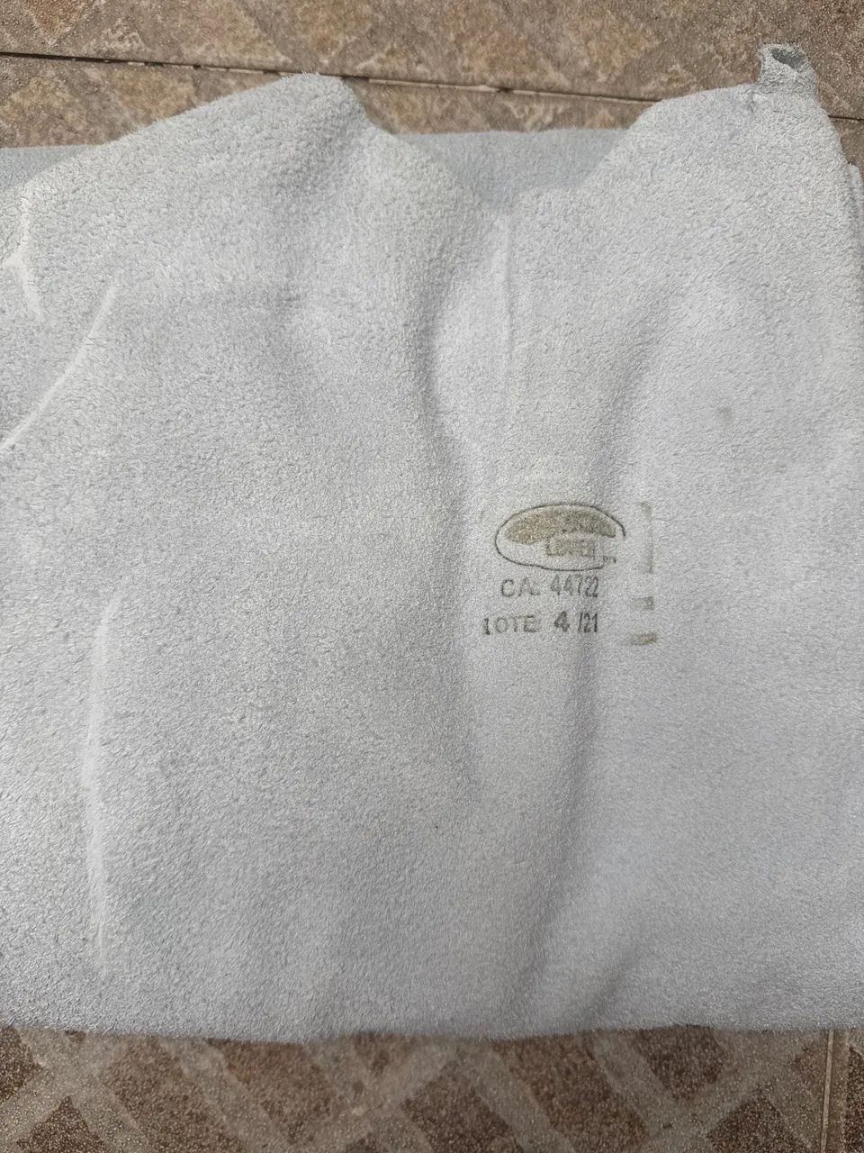 Avental Couro Raspa Soldador CA 44722 - Foto 2