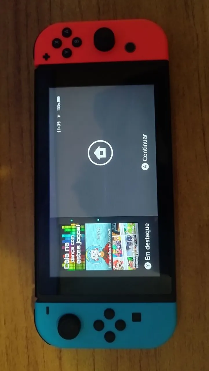 Nintendo Switch - + microSD 128GB e jogos instalados