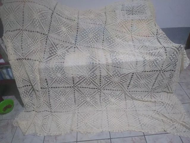 Colcha de crochê casal - Foto 2