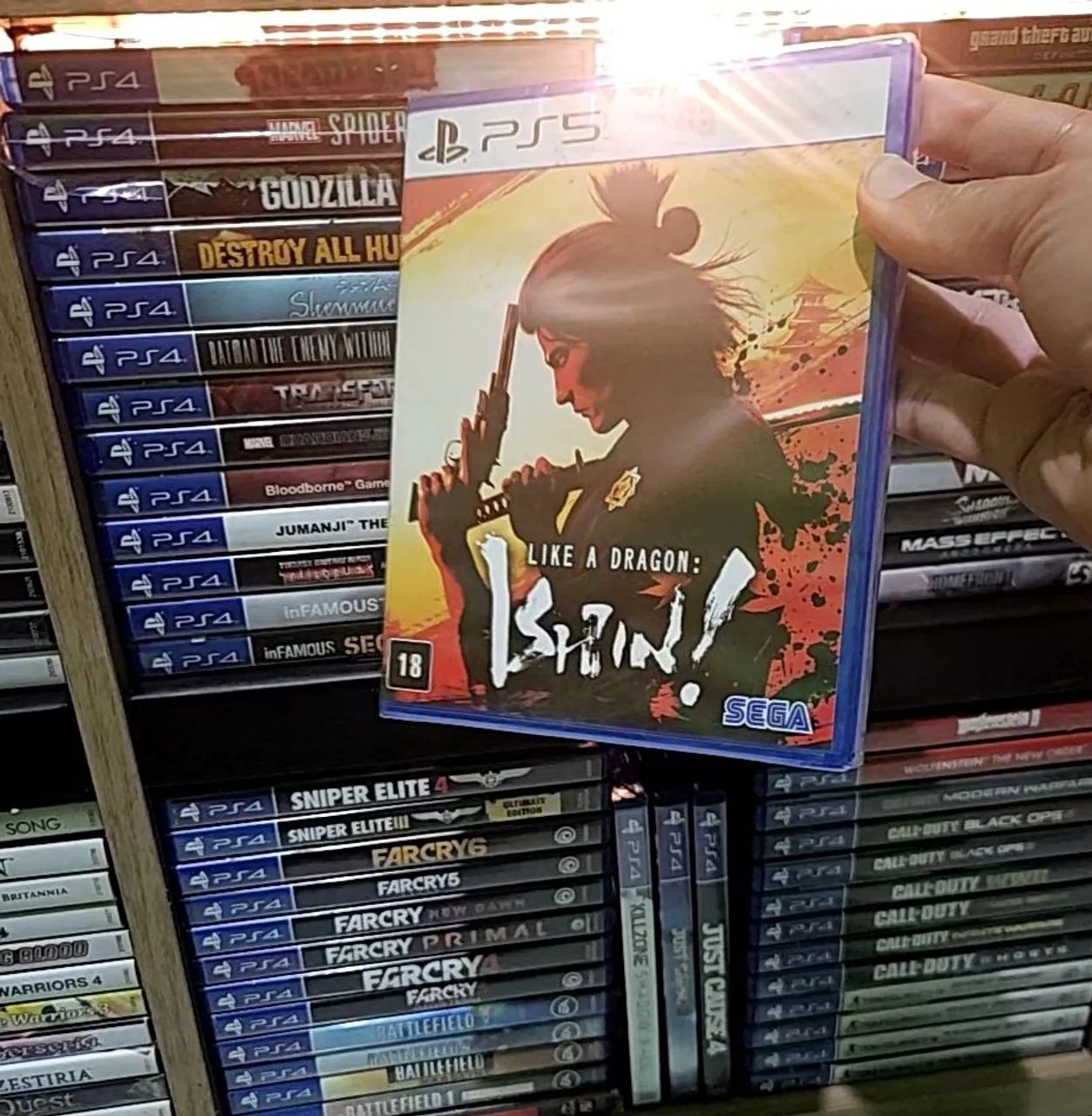 Like a Dragon: Ishin! - PS5 lacrado 