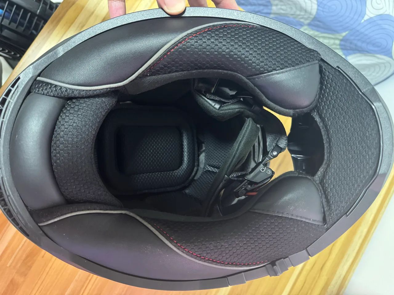 Capacete LS2 Stream II - Tamanho 62 - Óculos interno - Foto 3