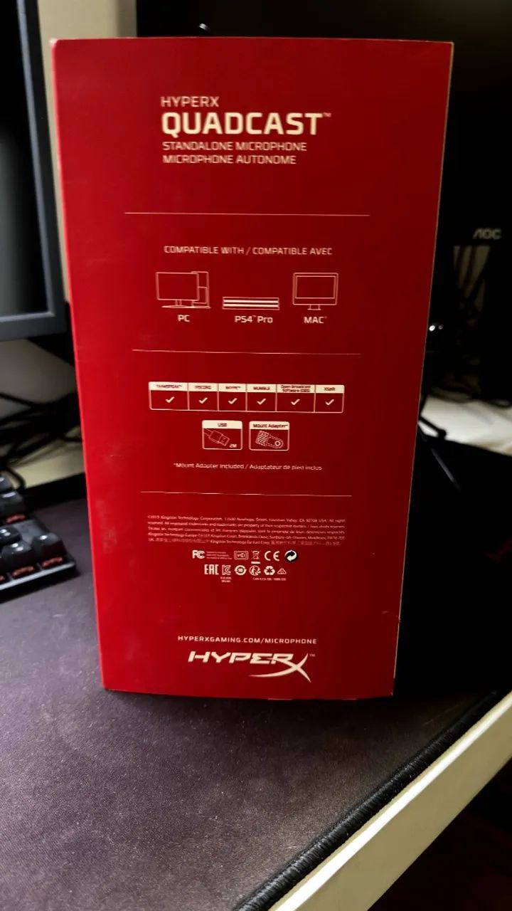 Microfone HyperX Quadcast - Foto 3