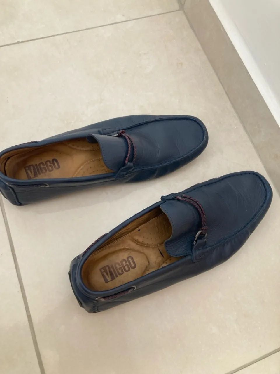 Mocassim Masculino Azul - Foto 4