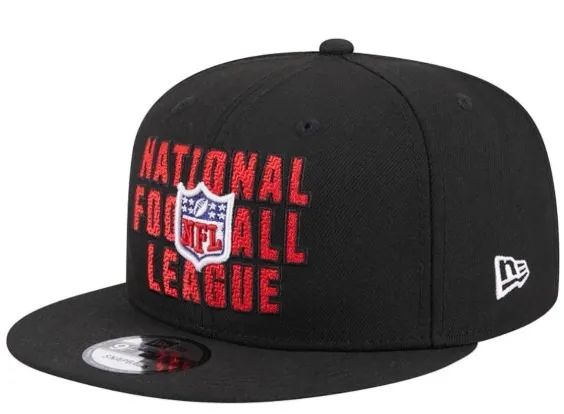 Boné Original New Era NFL Draft Snapback - Preto - Foto 3