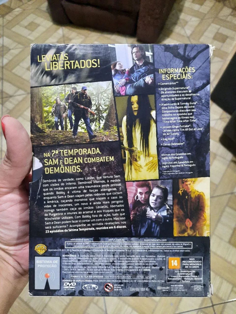 Box DVD Supernatural Temporada 7 completa  - Foto 2