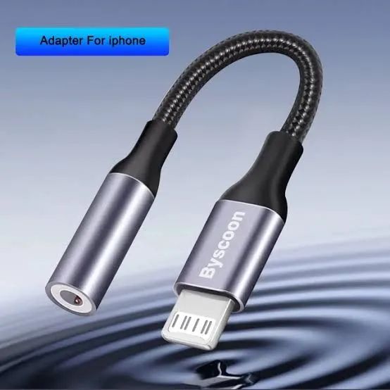 Adaptador Lightning para iPhone - Conector para Fones de Ouvido