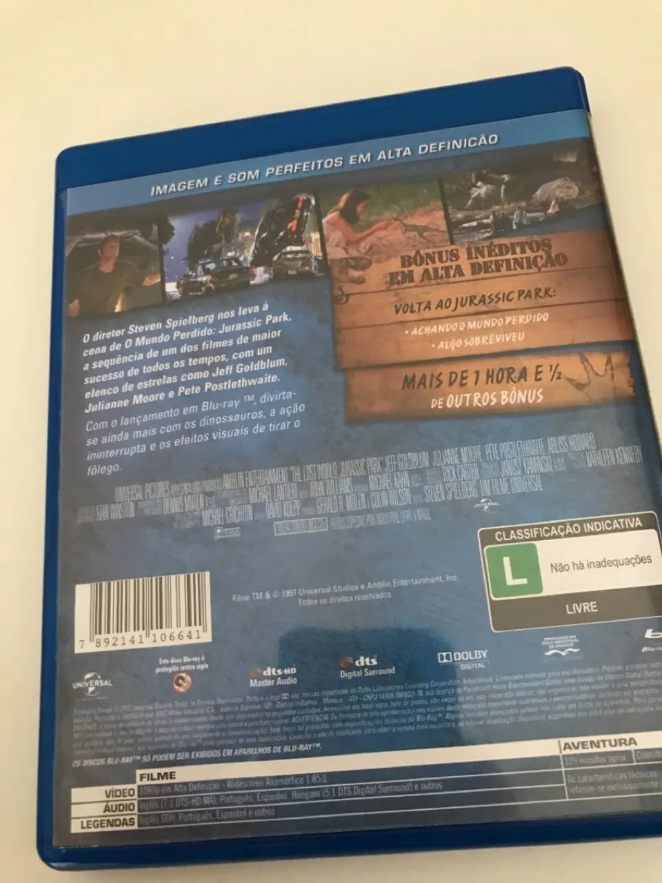 O Mundo Perdido - Jurassic Park (Blu-ray) - Foto 2