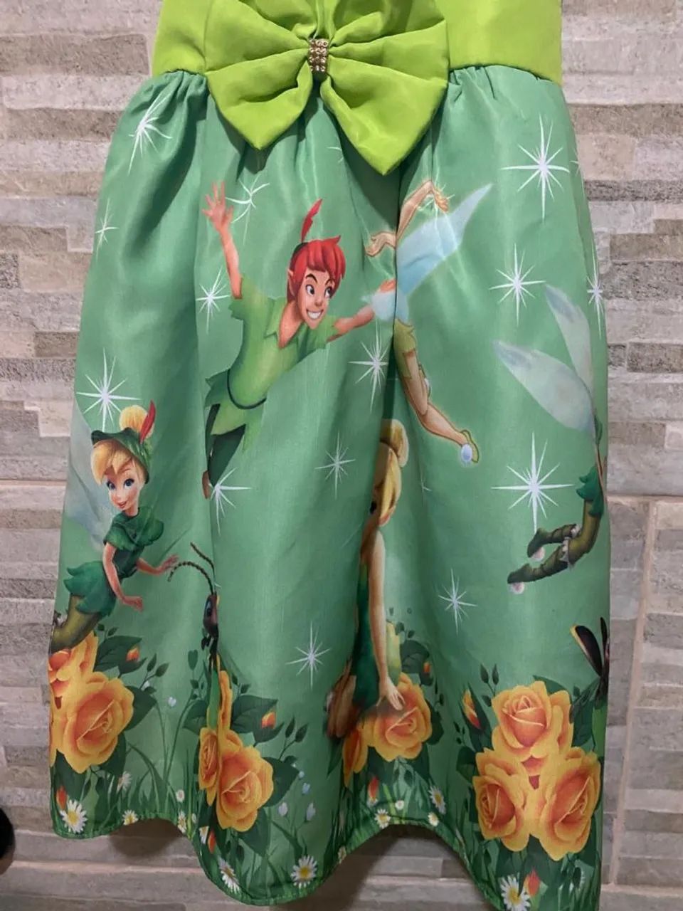 Vestido Infantil Peter Pan Temático - Foto 5