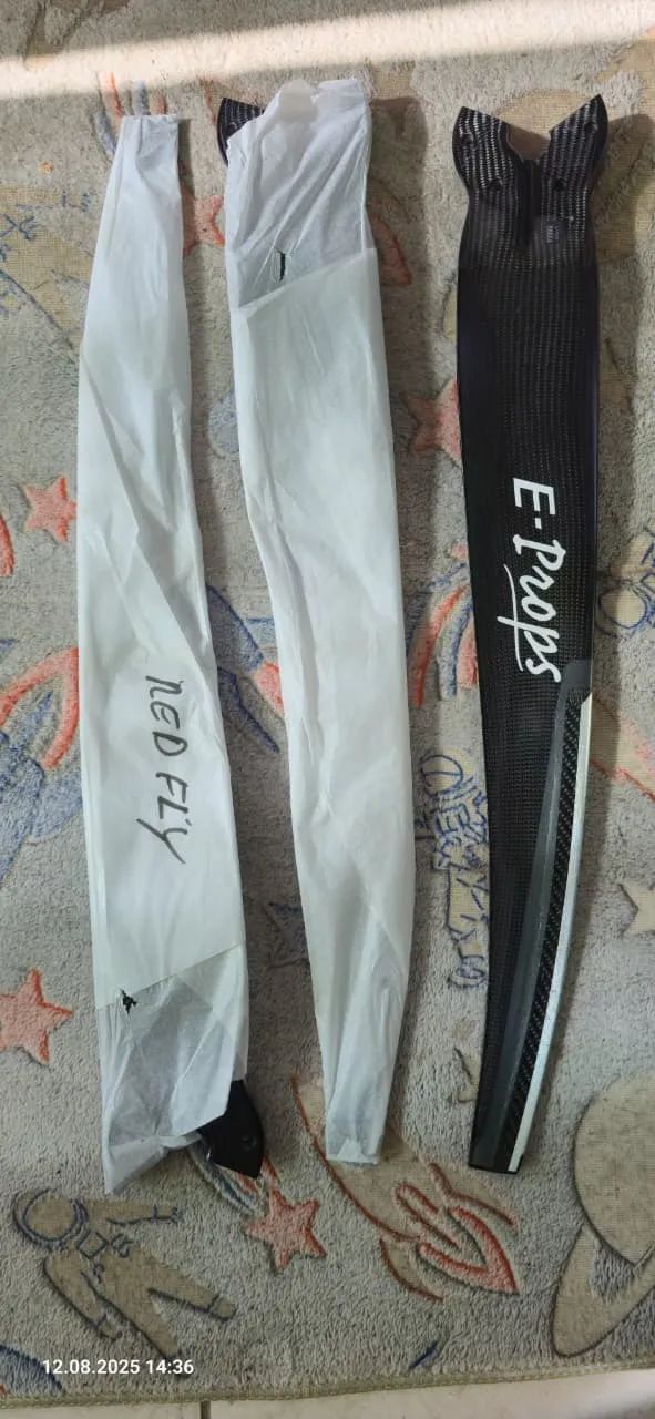 Hélice Paramotor Carbono E-props 125cm / Redfly Bolt Sport 210 - Foto 2
