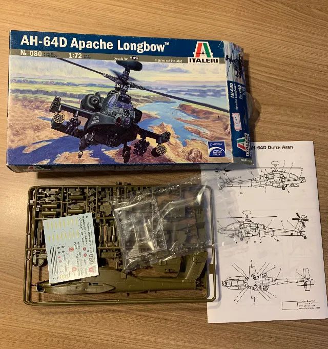 HELICOPTERO AH-64D APACHE LONGBOW [Italeri] 1:72 - Plastimodelismo [novo] - Foto 2