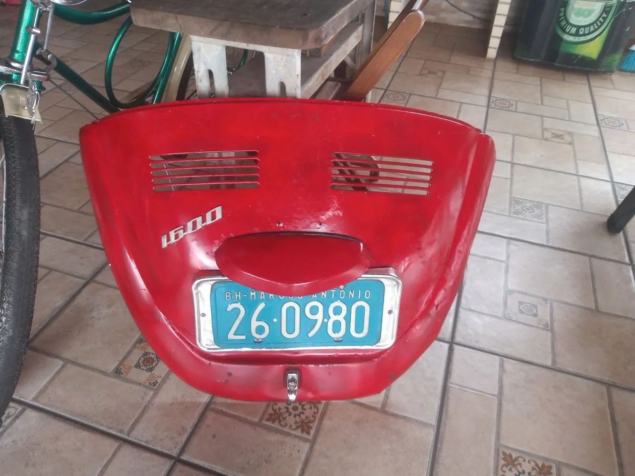 Tampa motor Fusca 1500