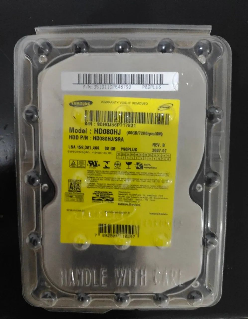 Hdd Sata 80GB Samsung - Foto 3
