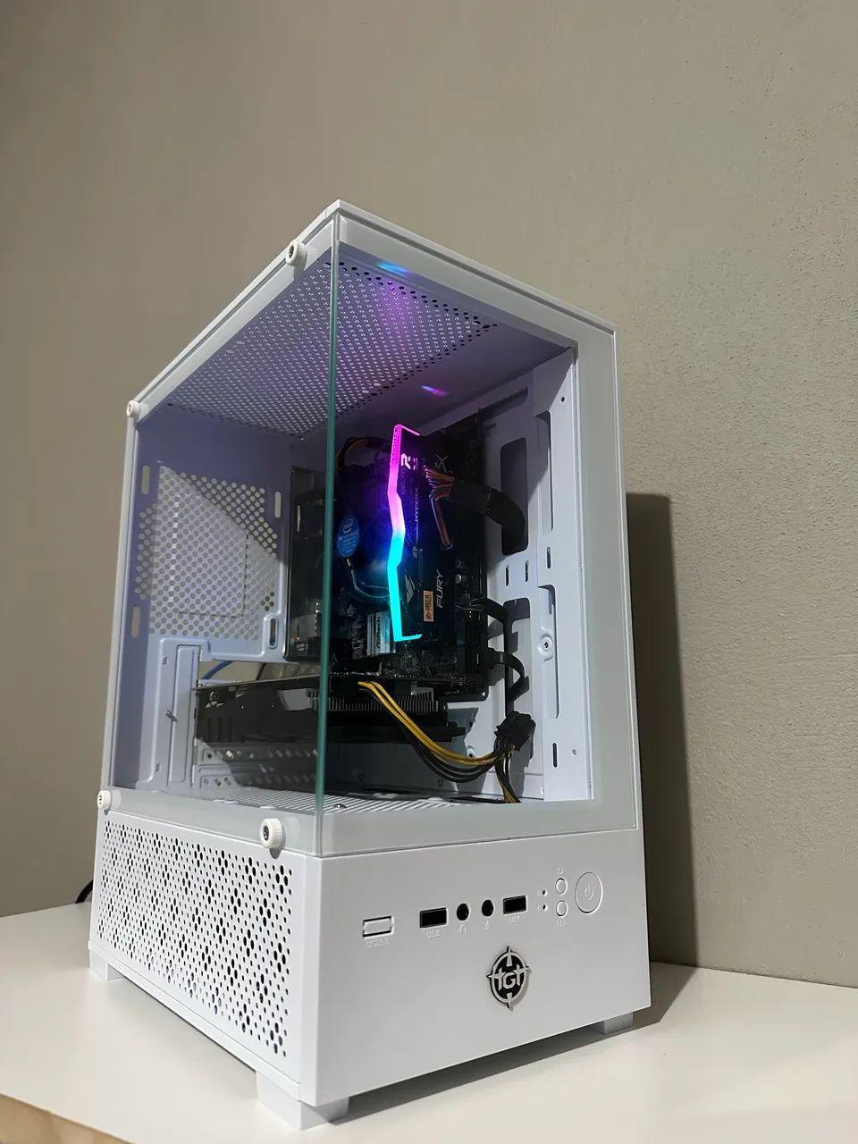 PC gamer i3 9100f GTX1050ti 4GB, SSD480GB, 16GB DE RAM