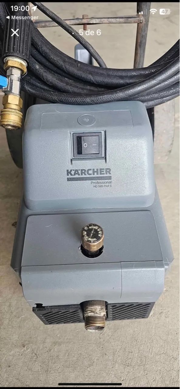 Lavadora de Alta Pressão Karcher 585 - Foto 4