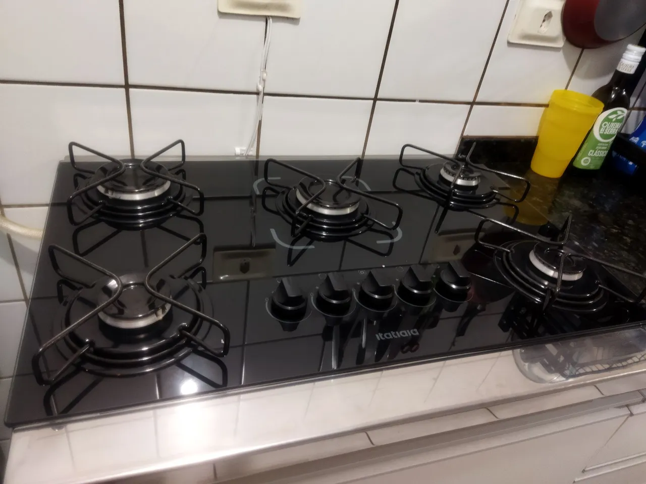 Cooktop Itatiaia 5 Bocas Vidro Temperado