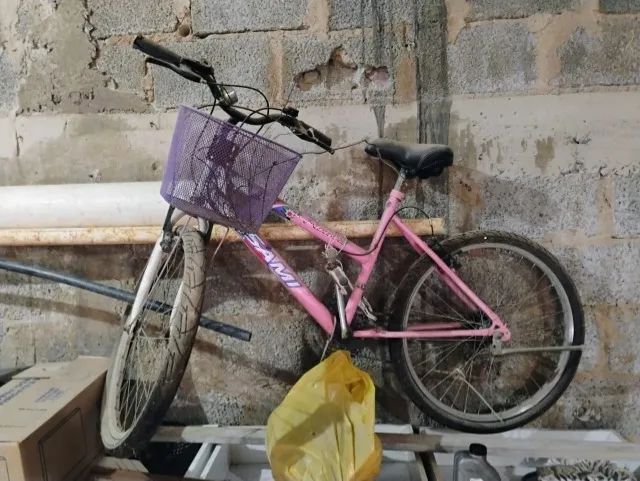 Bike Rosa Bicicleta Rosa - Usada