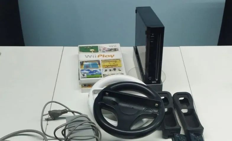 Nintendo wii completo com acessórios, ótimo estado de uso desbloqueado
