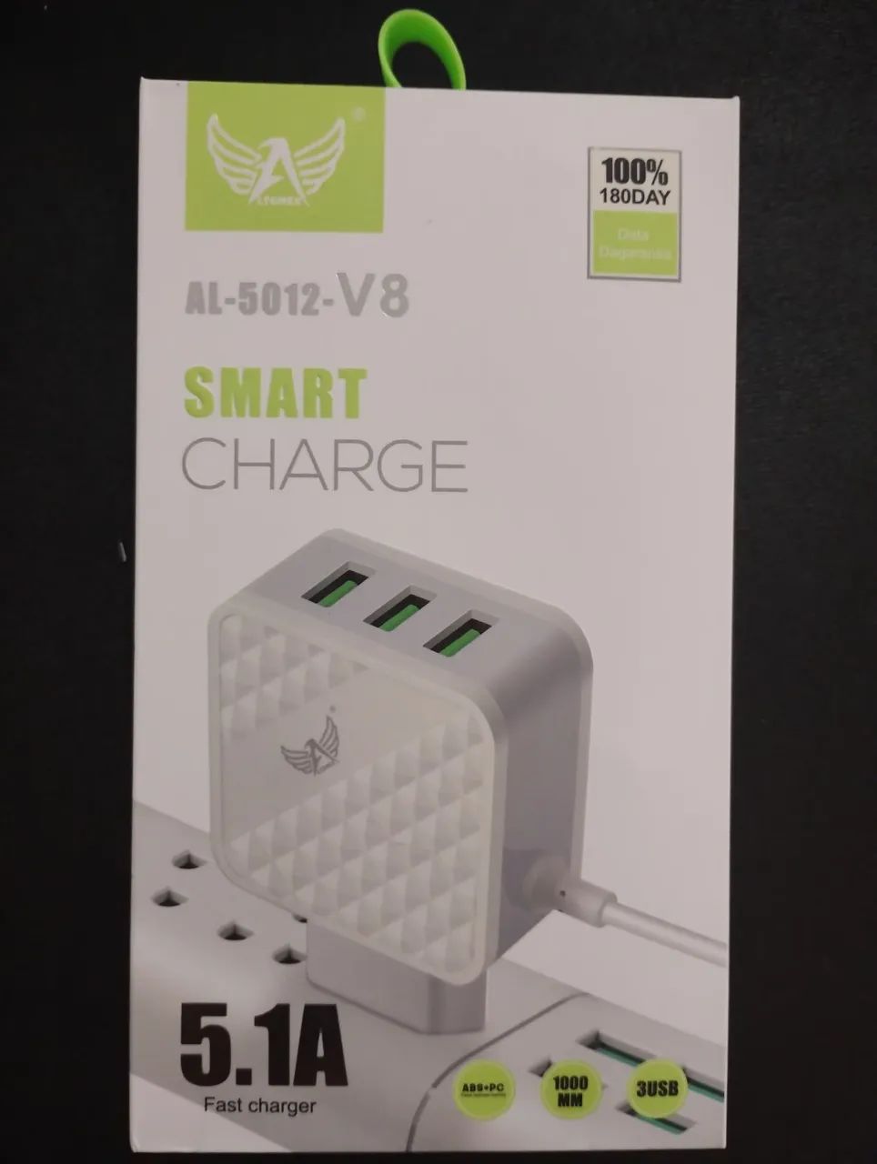 Carregador Smart Charge 5.1A 3 USB