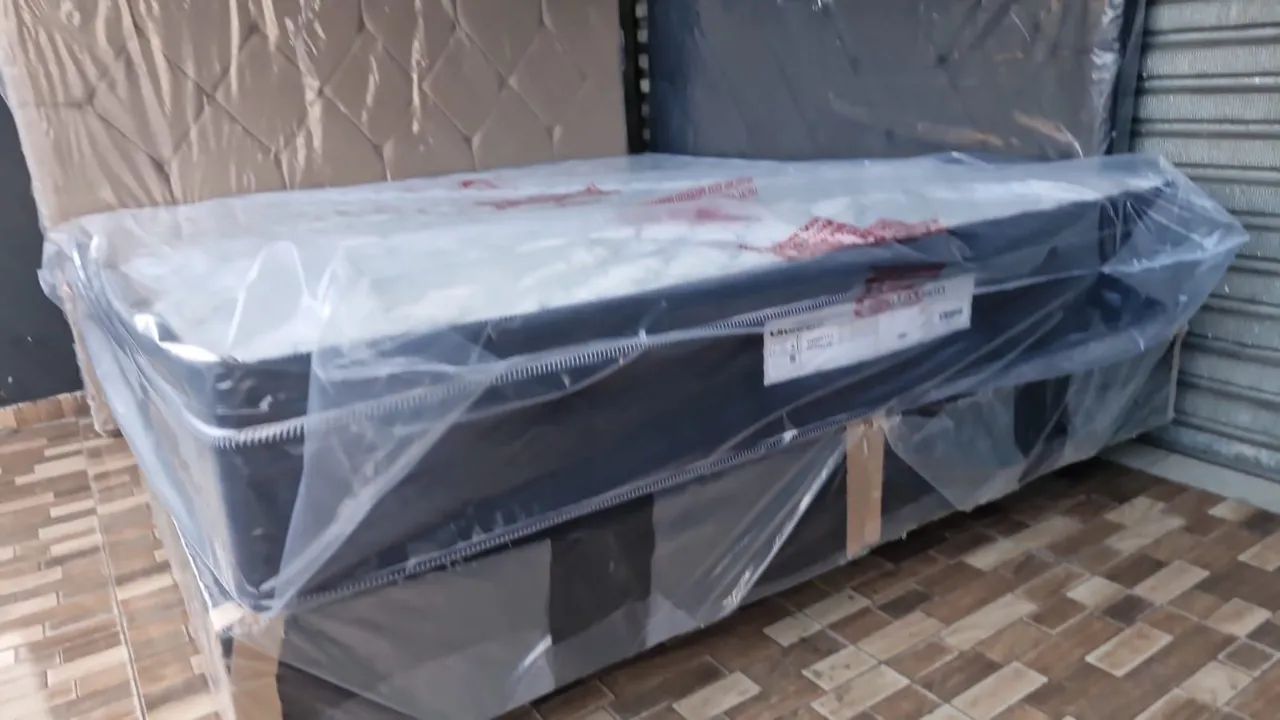 CAMA BOX SUPER KING ORTOBOM  - Foto 2
