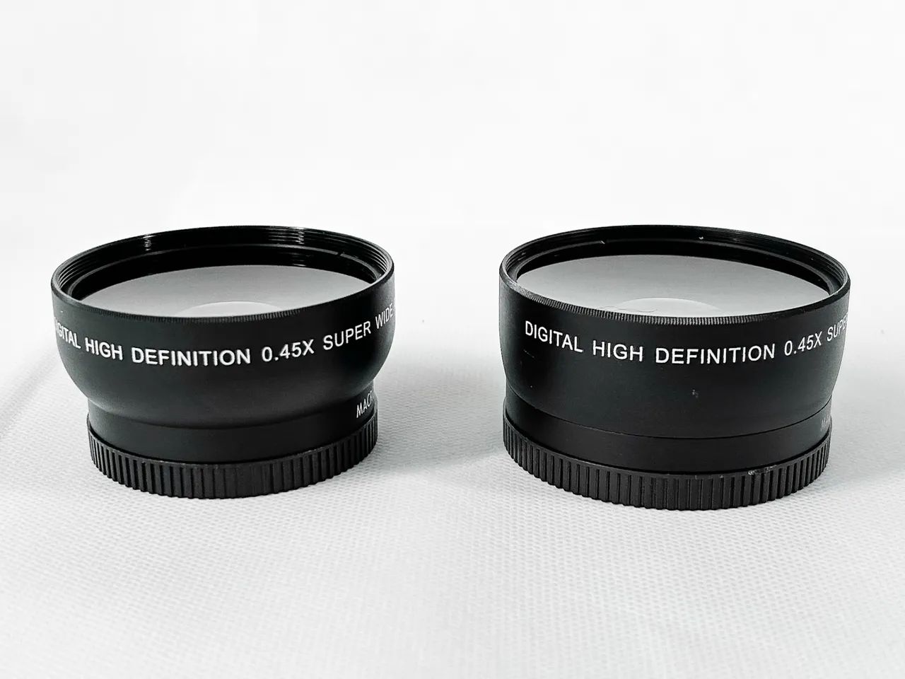 02 Lentes grande-angular + macro Japanese Optics 52 mm e 58 mm - perfeitas, Japão - Foto 2