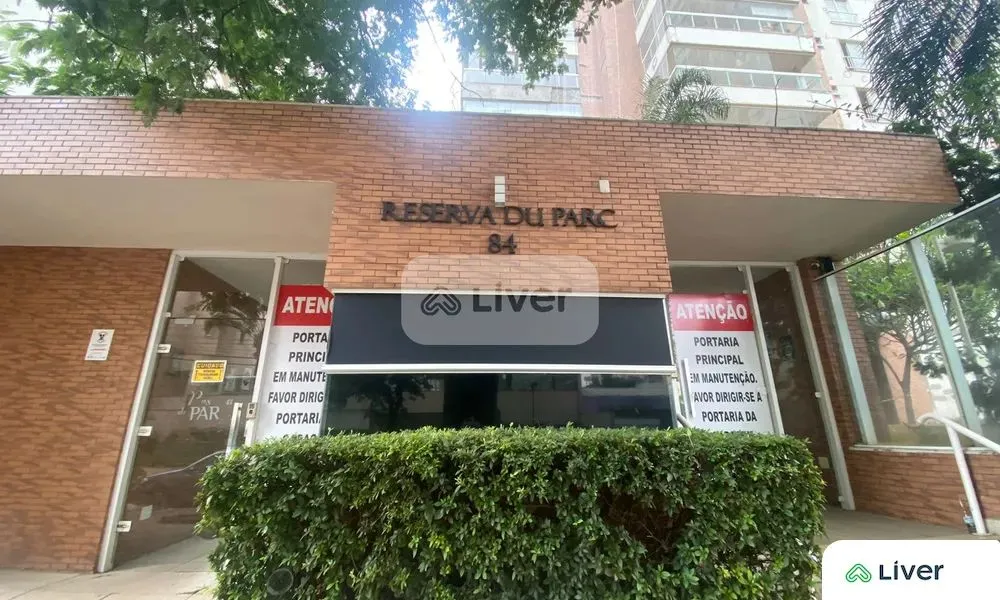 Locação de Apartamento mobiliado no RESERVA DO PARC