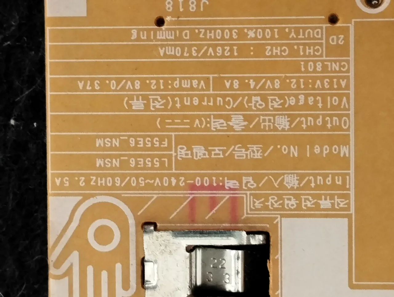 Placa fonte TV Samsung UN55NU7100G - Foto 4