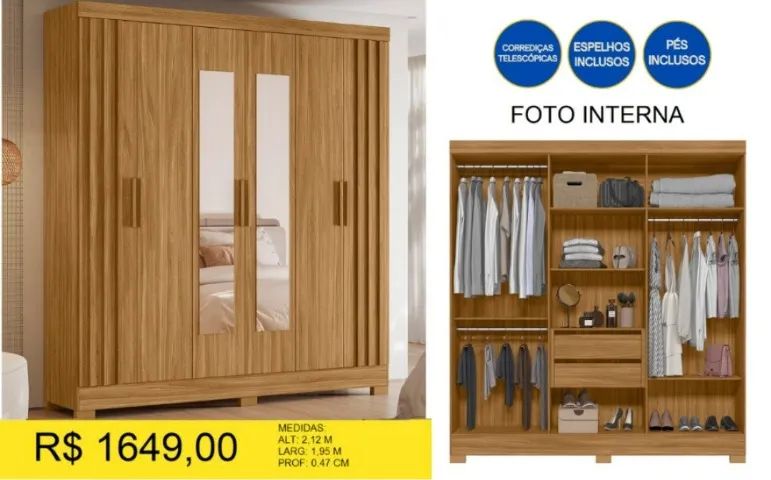 ROUPEIRO CASAL RIPADO A PRONTA-ENTREGA  - Foto 3