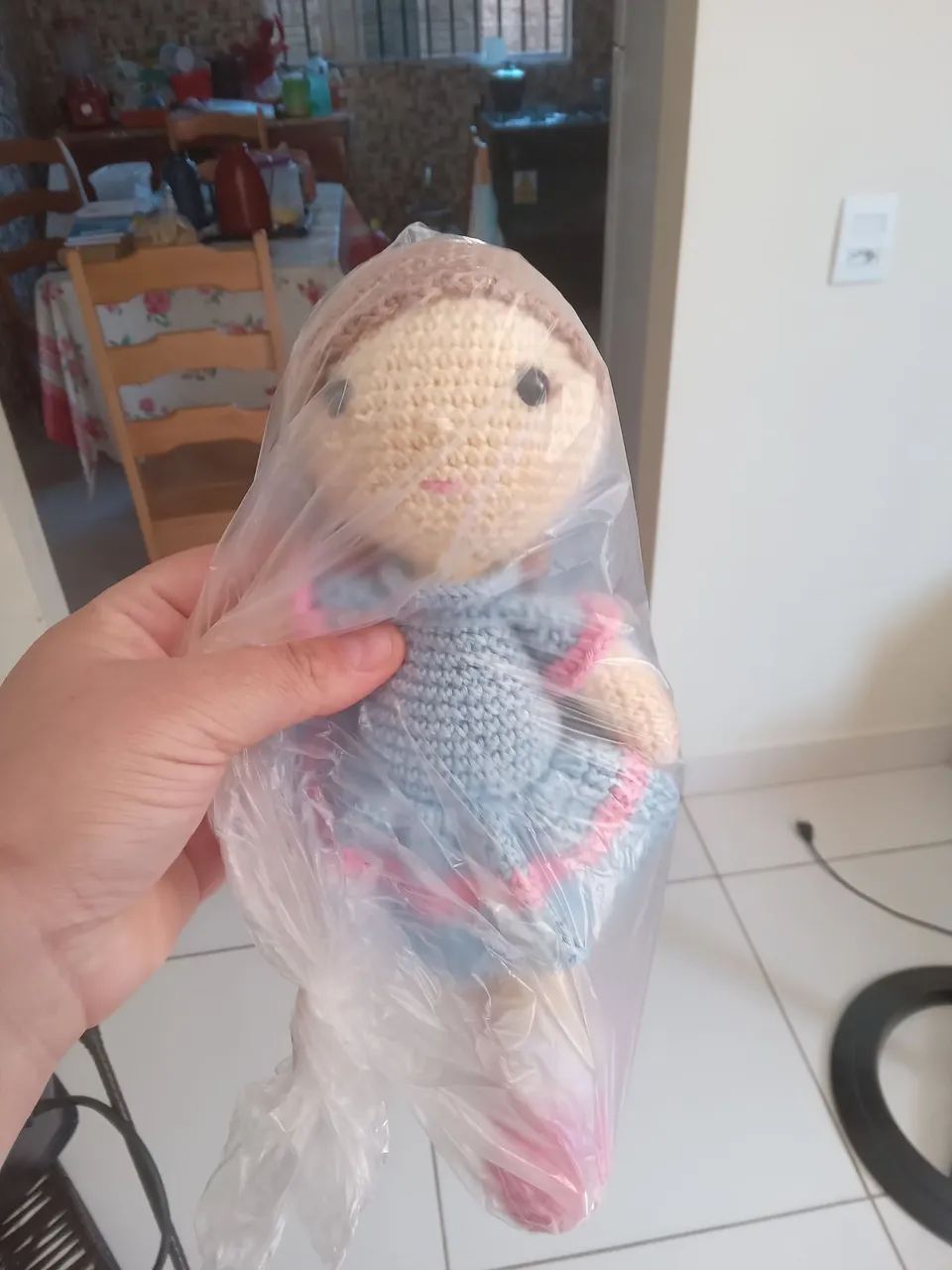 Boneca de Crochê Artesanal - Foto 2