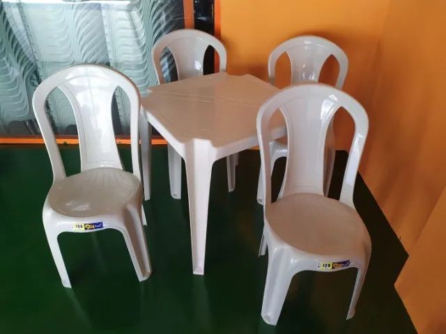 cadeiras de plastico 152 kg - Foto 2